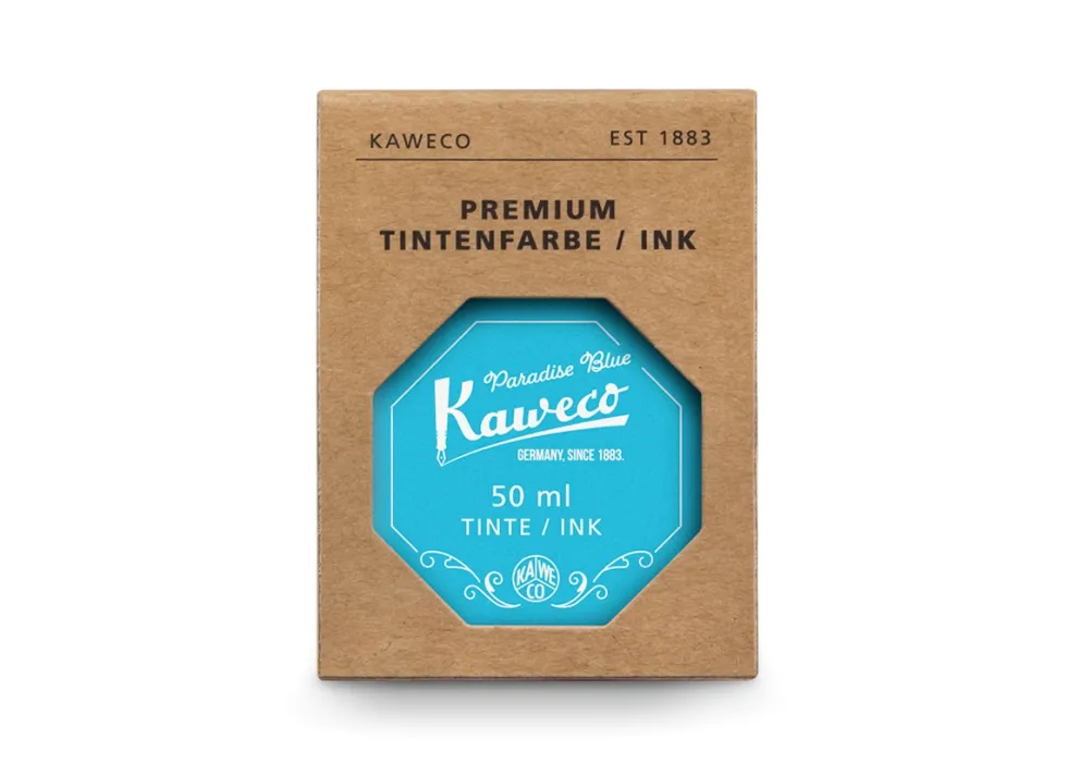 Atrament w butelce - Kaweco - Paradise Blue, 50 ml