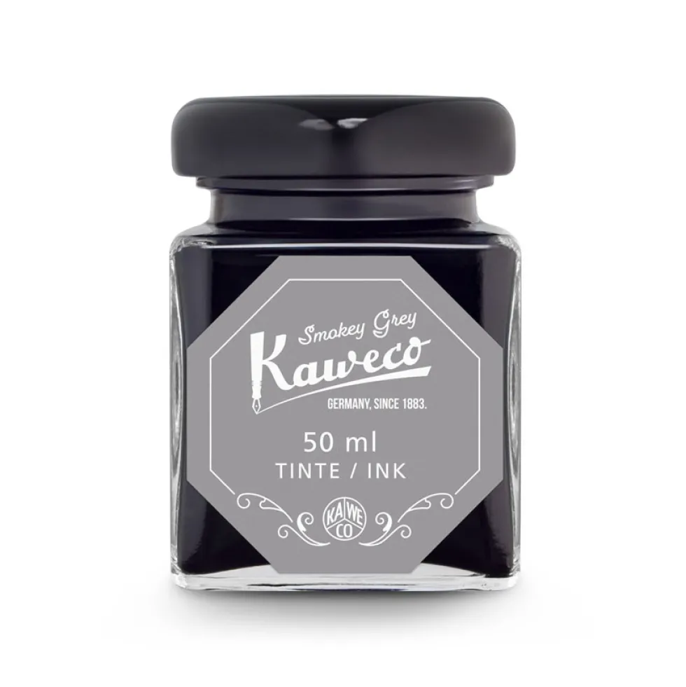 Atrament w butelce - Kaweco - Smokey Grey, 50 ml
