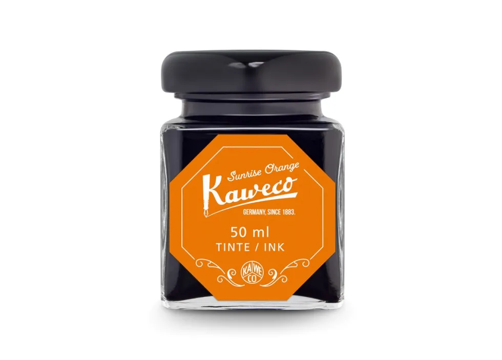 Atrament w butelce - Kaweco - Sunrise Orange, 50 ml