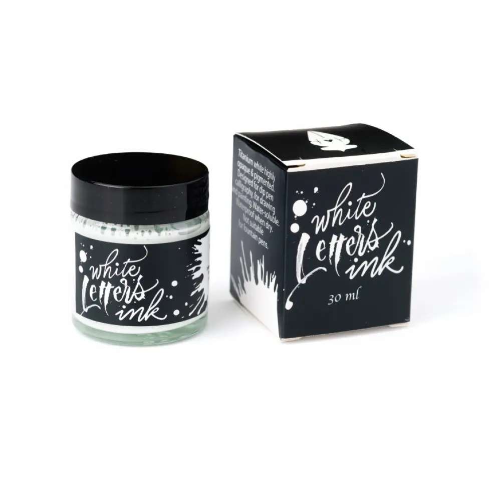 Atrament White Letters - Renesans - biały 30 ml