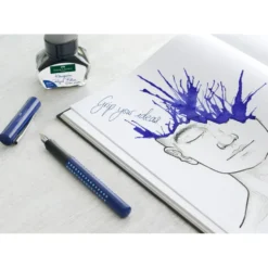 Atrament zmazywalny - Faber-Castell - Royal Blue, 30 ml