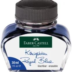 Atrament zmazywalny - Faber-Castell - Royal Blue, 30 ml