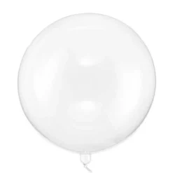 Balon foliowy Kula - transparentny, 40 cm