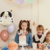 Balon foliowy Piesek Happy Birthday - beżowy 35 cm