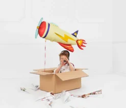 Balon foliowy Samolot - 91 x 39 cm