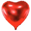 Balon foliowy Serce - czerwony, 35 cm