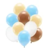 Balony lateksowe - pastelowe, 10 szt.