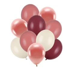 Balony lateksowe - różowe, 10 szt.