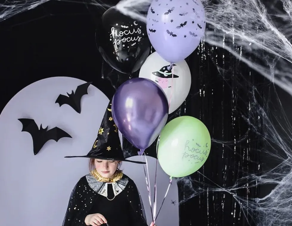 Balony lateksowe, Witch - 30 cm, 6 szt.