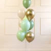 Balony lateksowe - zielone, 10 szt.