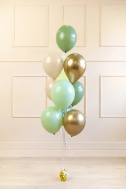 Balony lateksowe - zielone, 10 szt.