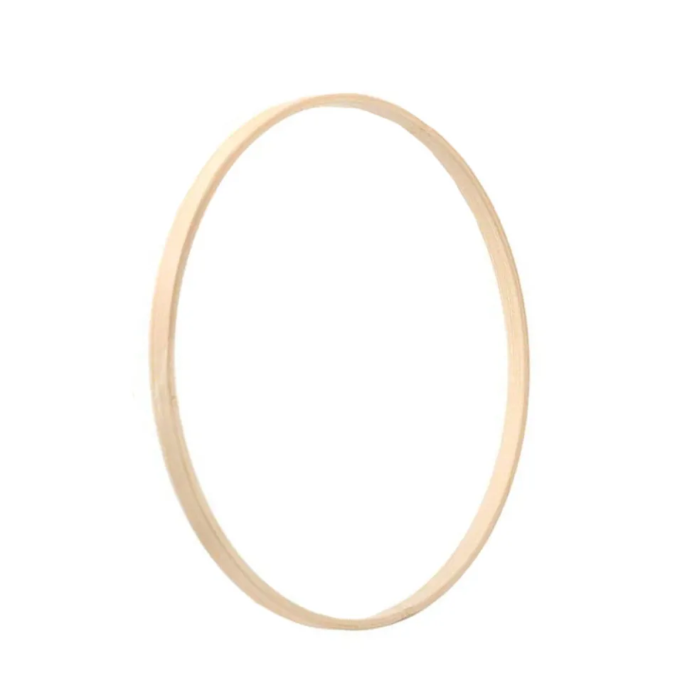 Bambusowa obręcz do makramy - Simply Crafting - Koło, 15 cm