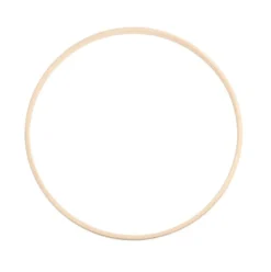 Bambusowa obręcz do makramy - Simply Crafting - Koło, 15 cm