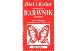 Barwnik do tkanin - Biel i kolor - czerwony, 10 g