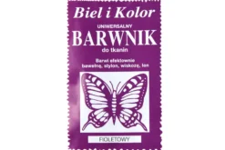 Barwnik do tkanin - Biel i kolor - fioletowy, 10 g