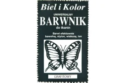 Barwnik do tkanin - Biel i kolor - grafitowy, 10 g