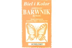 Barwnik do tkanin - Biel i kolor - morelowy, 10 g