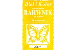 Barwnik do tkanin - Biel i kolor - żółty, 10 g