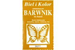 Barwnik do tkanin - Biel i kolor - złoty, 10 g