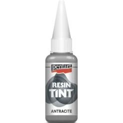 Barwnik do żywic epoksydowych, matowy - Pentart - antracyt, 20 ml