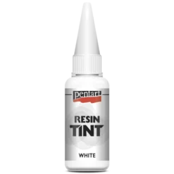 Barwnik do żywic epoksydowych, matowy - Pentart - biały, 20 ml