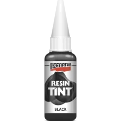 Barwnik do żywic epoksydowych, matowy - Pentart - czarny, 20 ml