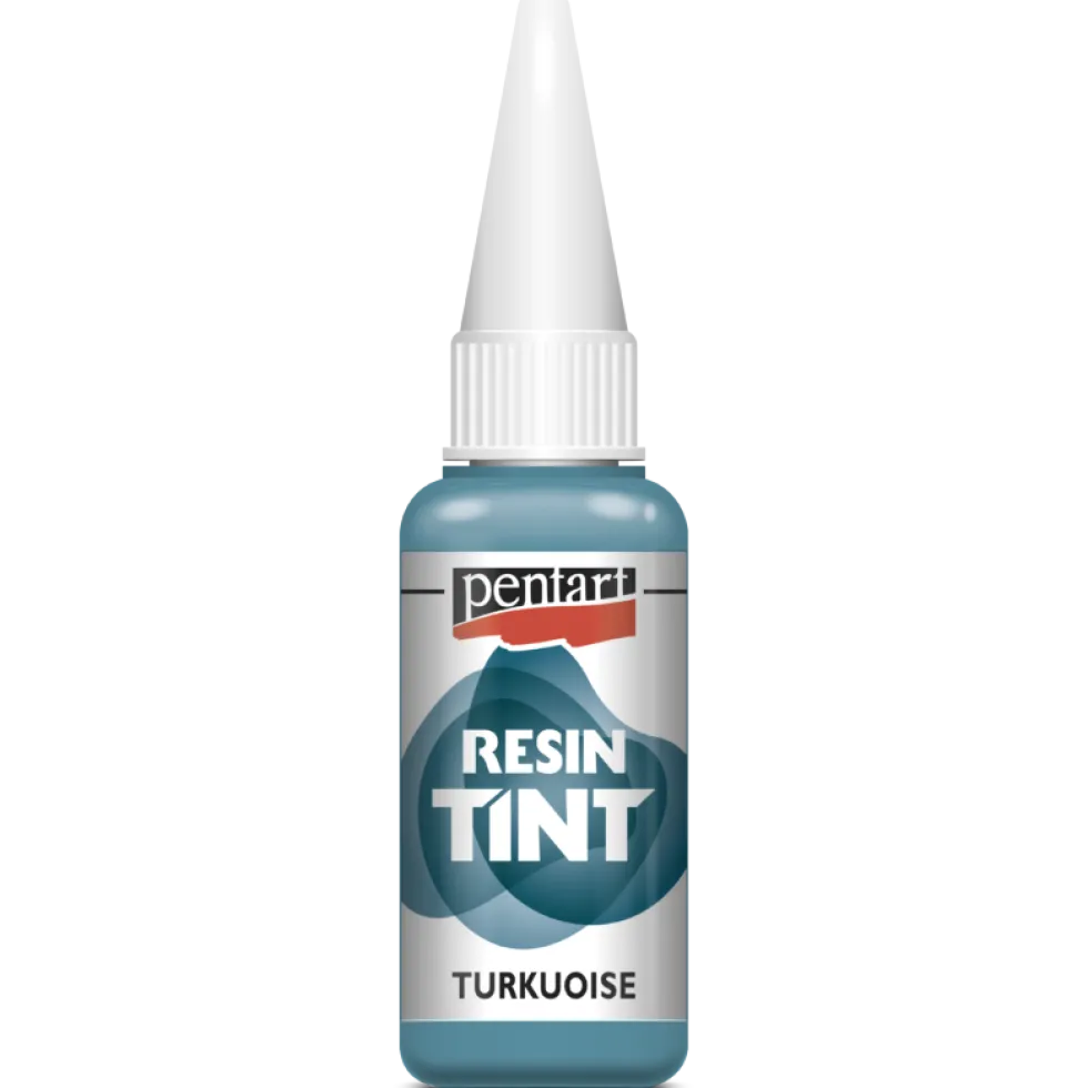 Barwnik do żywic epoksydowych, matowy - Pentart - turkusowy, 20 ml