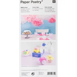 Bibuła do pakowania prezentów Purple Mix - Paper Poetry - 5 szt.