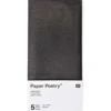 Bibuła gładka do pakowania prezentów - Paper Poetry - czarna, 5 szt.