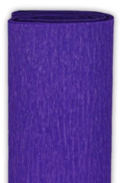 Bibuła marszczona - ciemnofioletowa, 50 x 200 cm