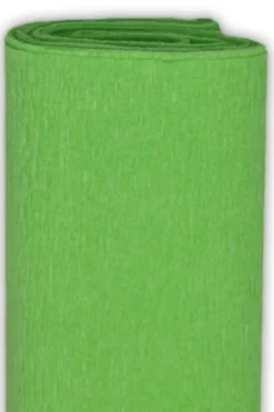 Bibuła marszczona - jasnozielona, 50 x 200 cm