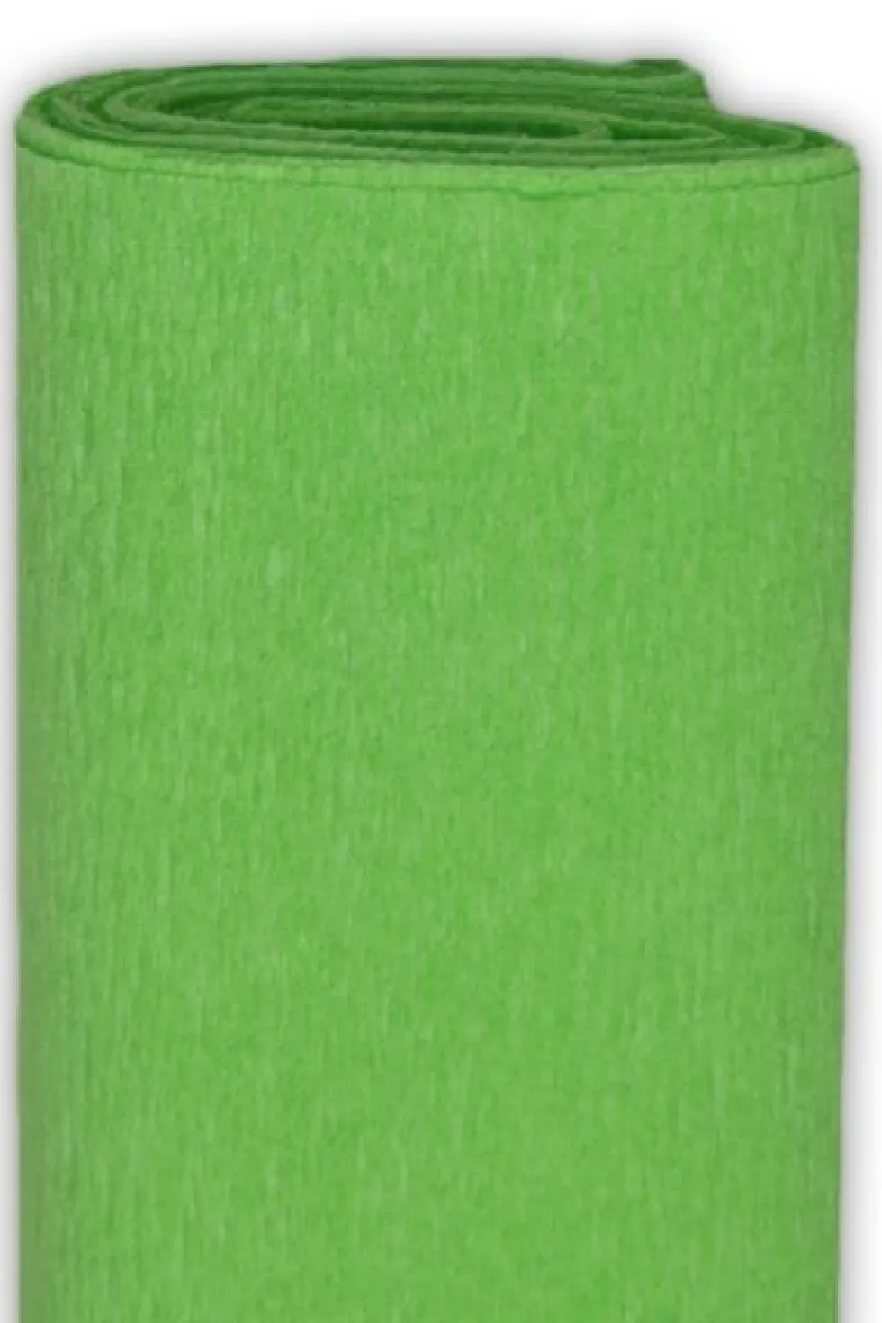 Bibuła marszczona - jasnozielona, 50 x 200 cm
