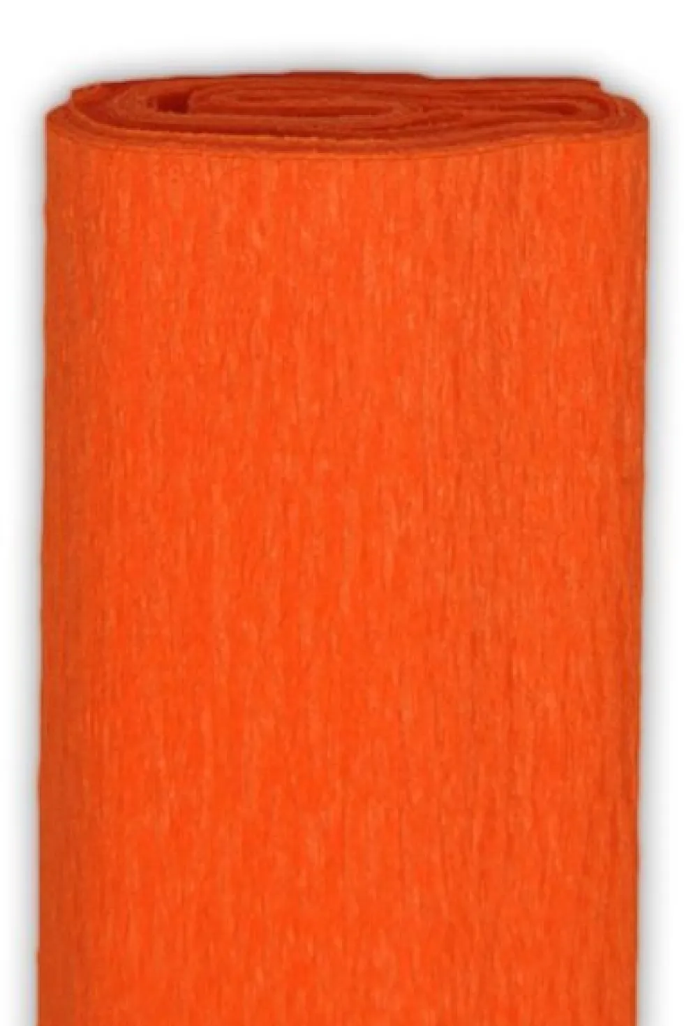 Bibuła marszczona - pomarańczowa, 50 x 200 cm