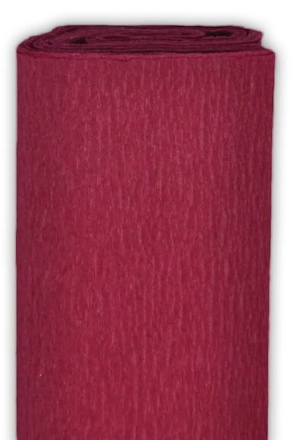 Bibuła marszczona - wiśniowa, 50 x 200 cm