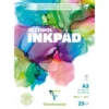Blok Alcohol Inkpad A3 - Clairefontaine - 90 g 25 ark.