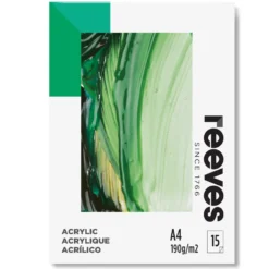 Blok do akryli Acrylic A4 - Reeves - 190 g/m2, 15 ark.