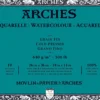 Blok do akwareli - Arches - cold pressed, 23 x 31 cm, 640 g, 10 ark.