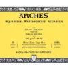 Blok do akwareli - Arches - rough, 18 x 26 cm, 185 g, 20 ark.