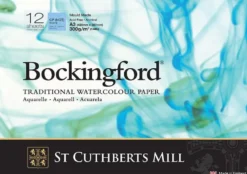 Blok do akwareli Bockingford - cold press, 29,7 x 42 cm, 300 g, 12 ark.