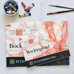 Blok do akwareli Bockingford - hot press, 21 x 29,7 cm, 300 g, 12 ark.