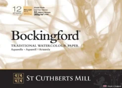 Blok do akwareli Bockingford - rough, 29,7 x 42 cm, 300 g, 12 ark.