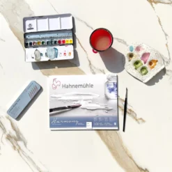 Blok do akwareli Harmony - Hahnemühle - rough, A4, 300 g, 12 ark.