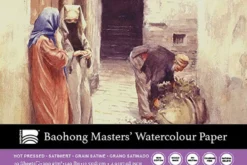 Blok do akwareli Master's 12,5 x 18 cm - Baohong - hot pressed, 300 g, 20 ark.