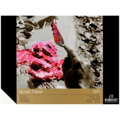 Blok do farb akrylowych - Rembrandt - średnioziarnisty, 24 x 32 cm, 400g, 10 ark.