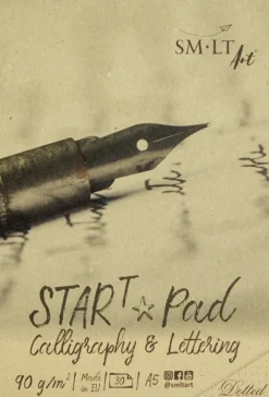 Blok do kaligrafii i letteringu Start Pad - SM-LT - w kropki, A5, 90 g/m2, 30 ark.