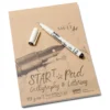 Blok do kaligrafii i letteringu Start Pad - SM-LT - w linie, A5, 90 g/m2, 30 ark.