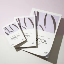 Blok do kredek i tuszu Bristol - PaperConcept - smooth A4 190 g 20 ark.