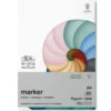 Blok do markerów Bleedproof - Winsor & Newton - A4, 75 g, 50 ark.