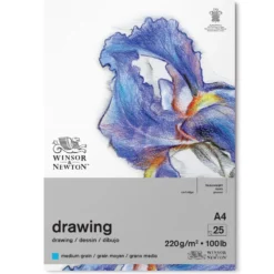 Blok rysunkowy Drawing Pad - Winsor & Newton - medium, A4, 220g, 25 ark.