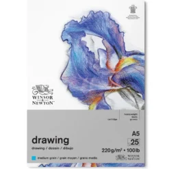 Blok rysunkowy Drawing Pad - Winsor & Newton - medium, A5, 220g, 25 ark.